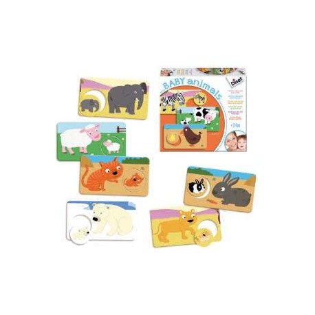 juego educativo Baby Animals - Diset