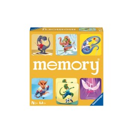 Juego de Mesa Memory: Animalitos Salvajes - Ravensburger
