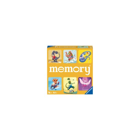 Juego de Mesa Memory: Animalitos Salvajes - Ravensburger