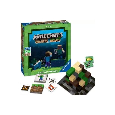 Juego de Mesa Minecraft - Builders & Biomes Ravensburger